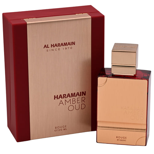 Amber Oud Rouge by Al Haramain for unisex EDP 4.0 oz New in Box