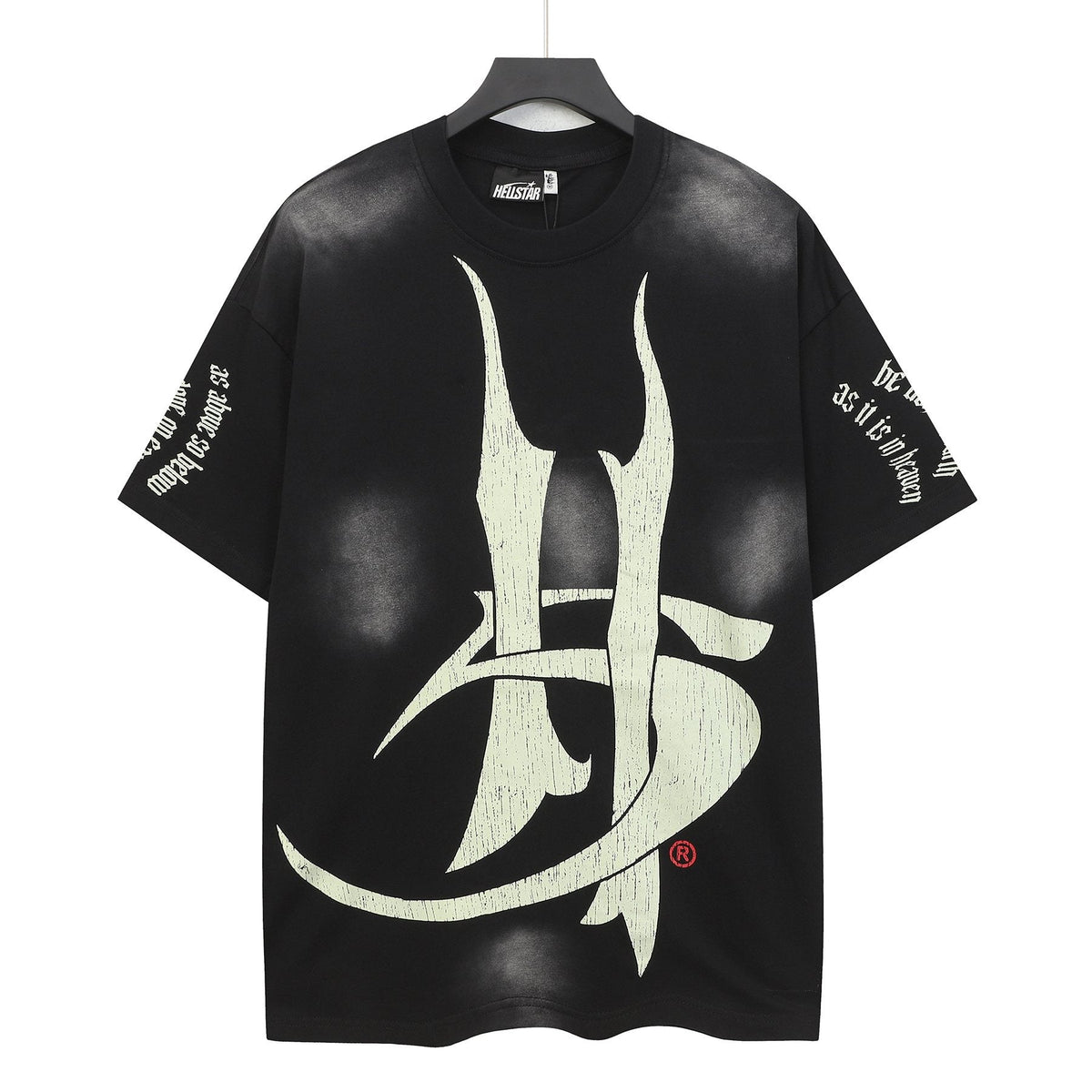 Hellstar Distressed Emblem Graphic T-Shirt — hero