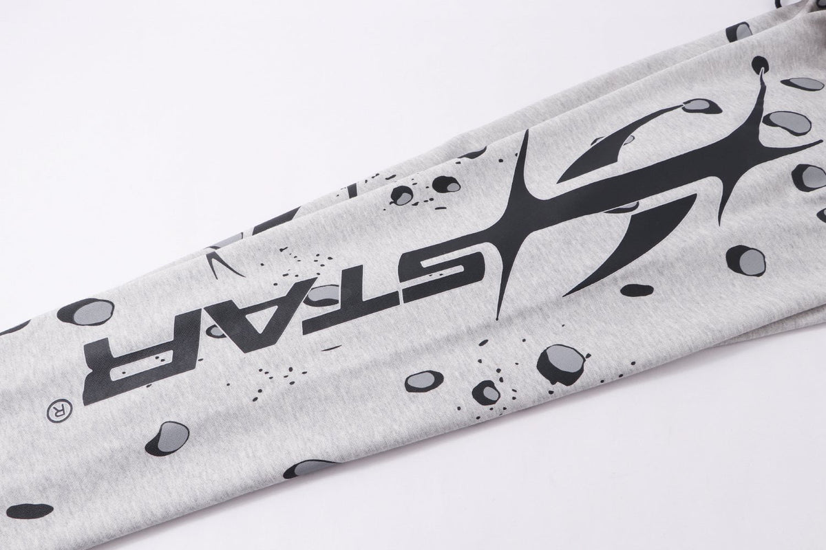 Hellstar 816 Splatter Graphic Sweatpants — detail