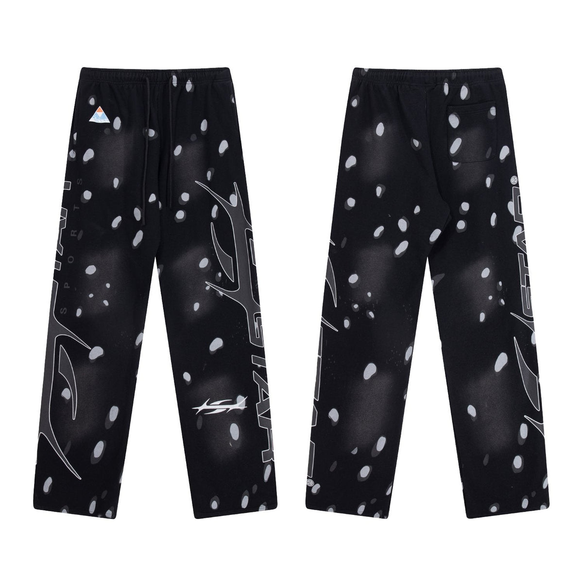 Hellstar 816 Splatter Graphic Sweatpants — hero