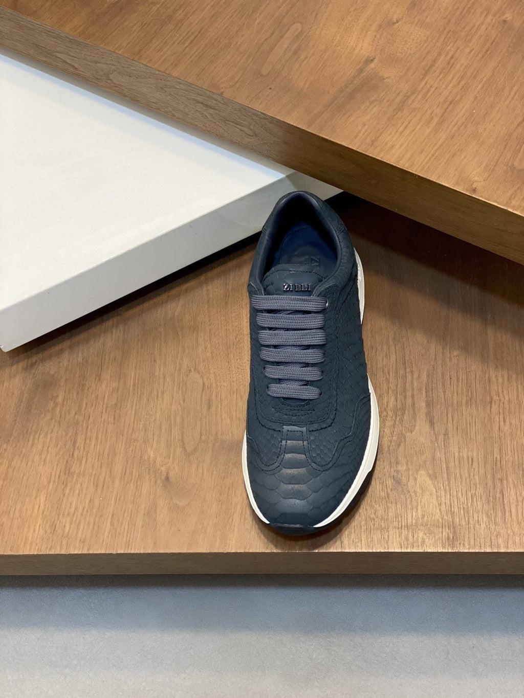 Zilli Stitched Low-Top Sneakers — front