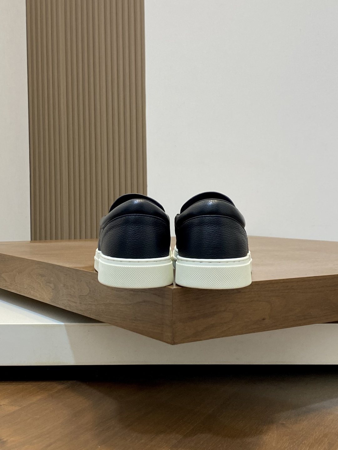 Gucci Patterned Slip-On Sneakers — back